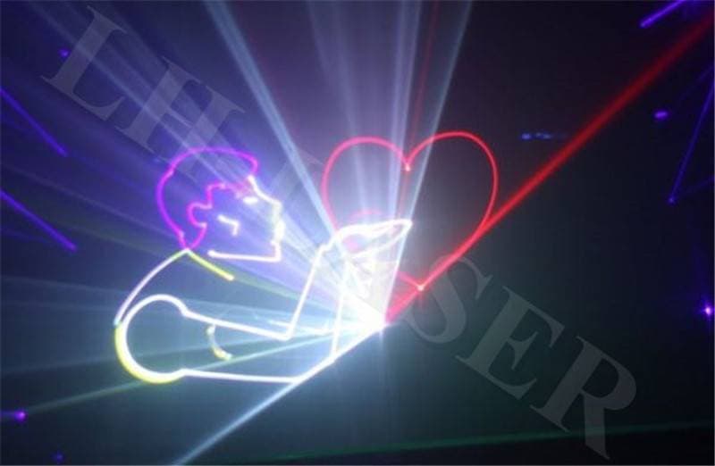 Купить лазер 4000mW 3D SD RGB ILDA Galvo