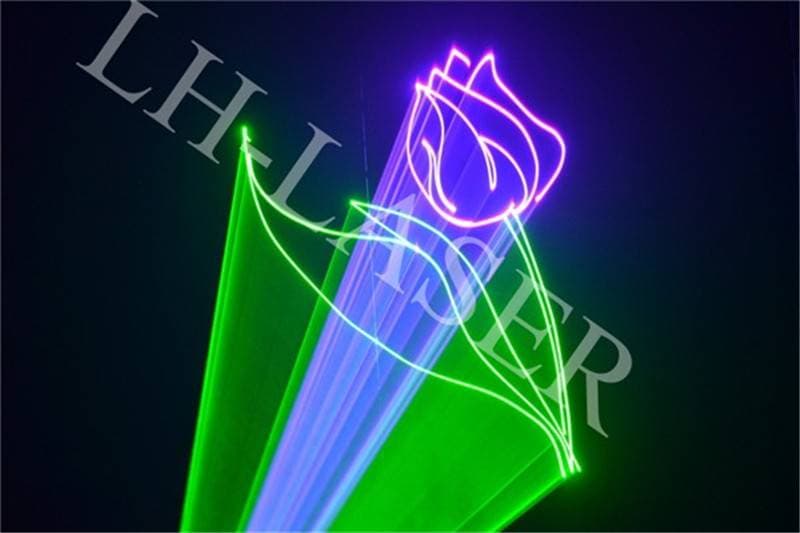 Купить лазер рисующий логотип 2000mW 3D SD RGB TTL