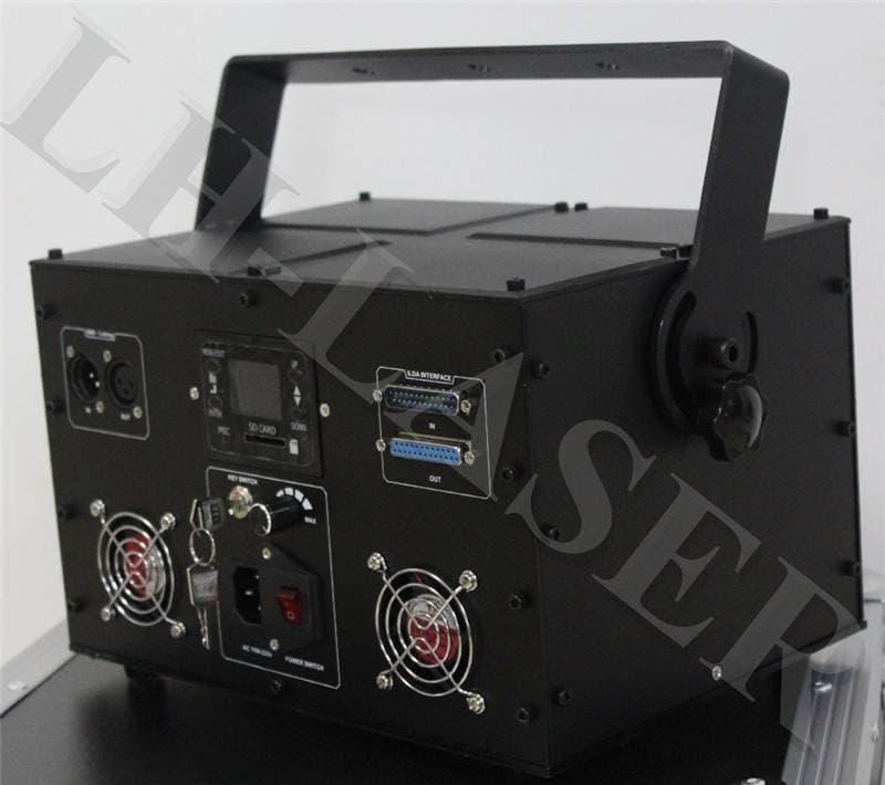 Купить лазер уличный анимационный 4000mW (4W) 3D SD RGB