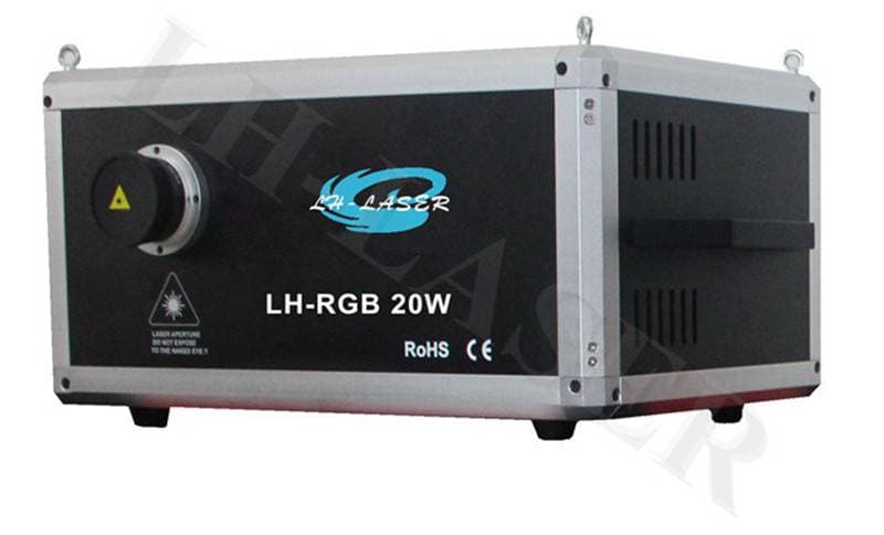 Купить лазер 20W (20000mw) 3D SD RGB ILDA