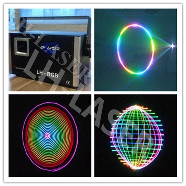 Купить лазер анимационный уличный 1200mW 3D SD RGB