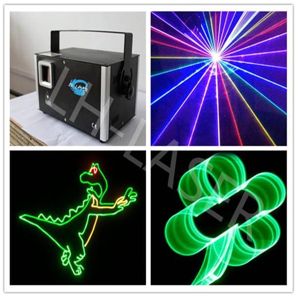 Купить лазер анимационный уличный 1200mW 3D SD RGB