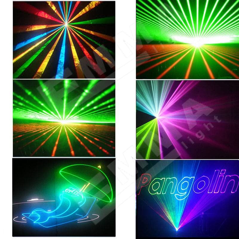 Купить лазер анимационный уличный 1200mW 3D SD RGB
