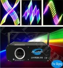 Лазер 300mW 3D SD RGB