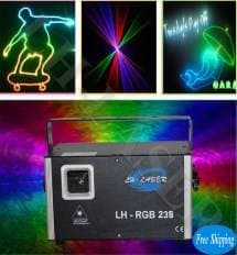 Лазер 1500mW 3D SD RGB