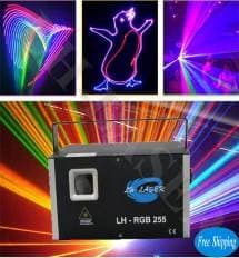 Лазер 3000mW 3D SD RGB