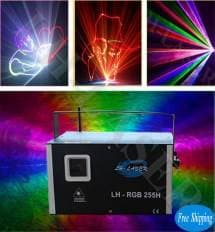 Лазер уличный анимационный 3W 3D SD RGB