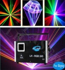 Лазер рисующий логотип 2000mW 3D SD RGB