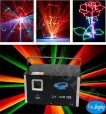 Лазер уличный 3W 3D SD RGB