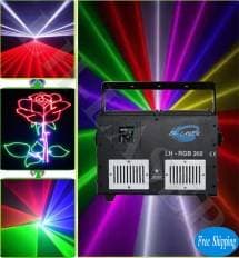 Лазер уличный анимационный 4000mW 3D SD RGB