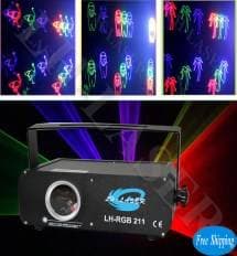 Лазер рассеивающий 300mW 3D SD RGB