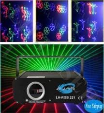 Лазер рассеивающий 500mW 3D SD RGB