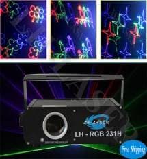 Лазер рассеивающий анимационный 1000mW 3D SD RGB