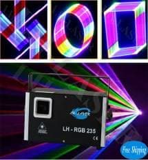 Лазер 1500mW 3D SD RGB