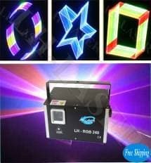Лазер 2000mW 3D SD RGB